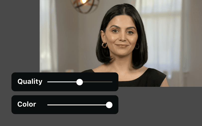 Adjuster for quality and color