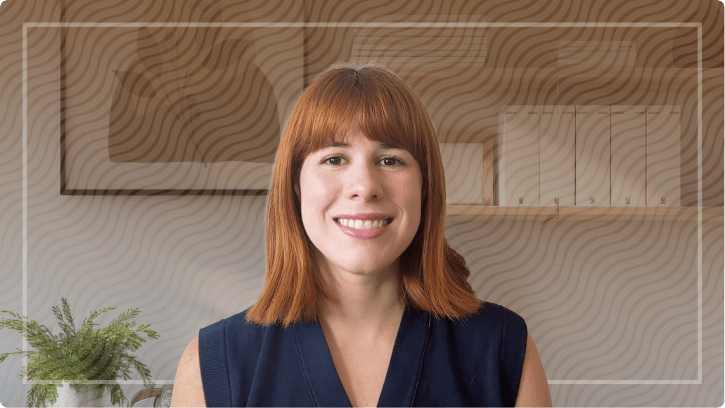 Presenter with custom background